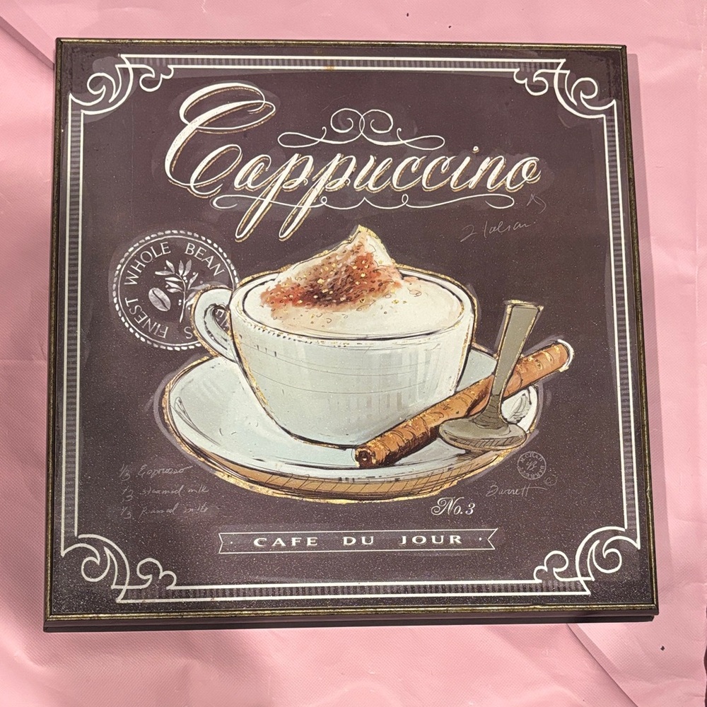 Cappuccino Wall Art Decor